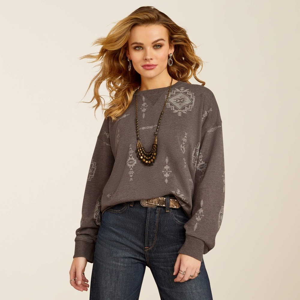 Ariat Women’s Outlaw Oversized Sweatshirt- Size M